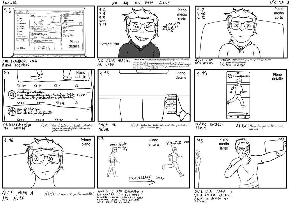 Ejemplo de storyboard